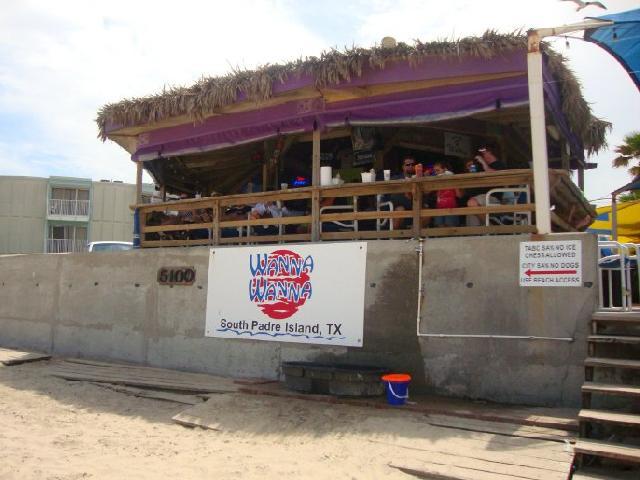 Spring Break Wanna Wanna Beach Bar - South Padre, USA Spring Break Wanna Wanna Beach Bar - South Padre, USA